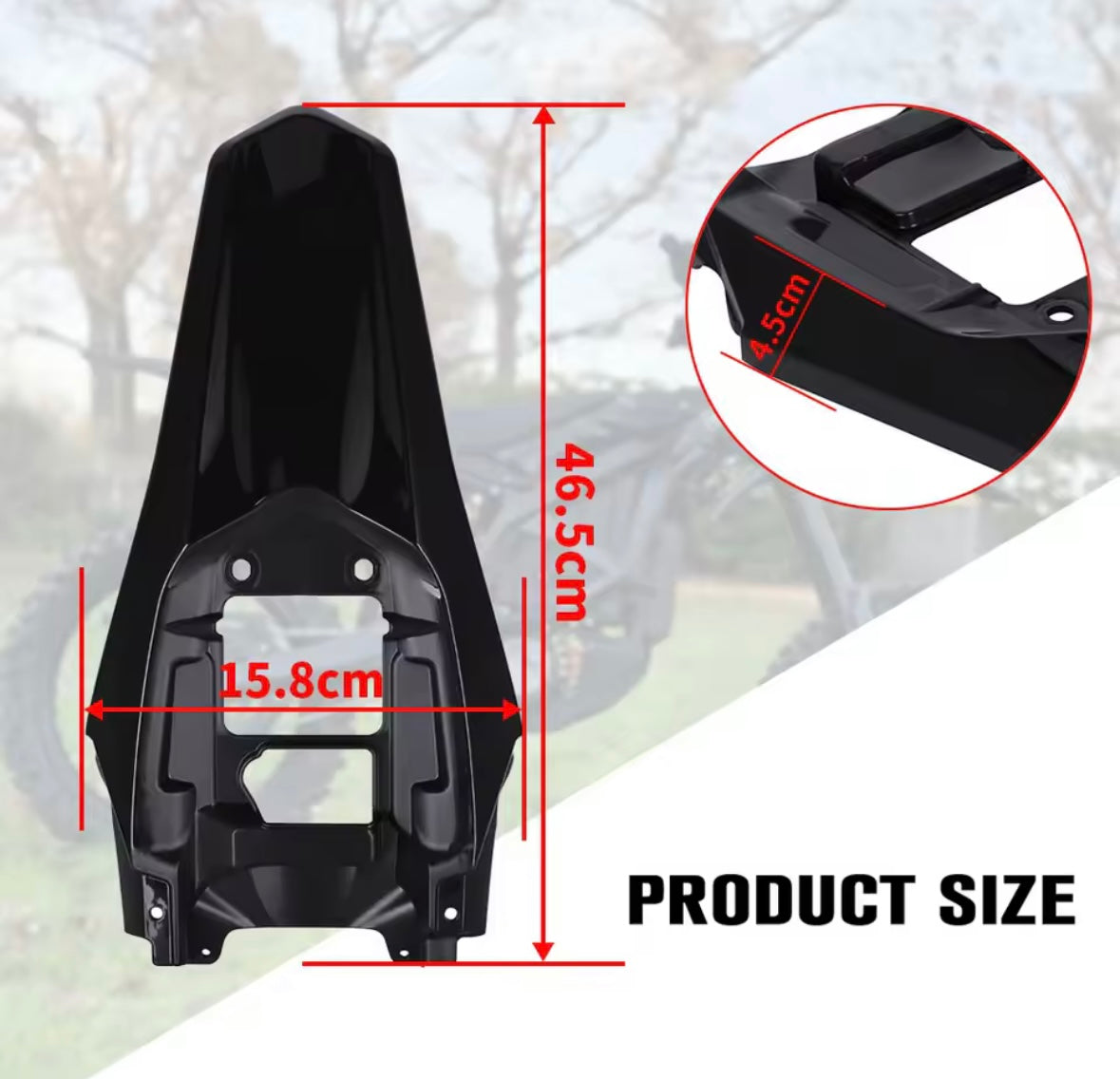 OEM Surron Ultra Bee Rear Fender Dirt Bike Mudguard Plastic