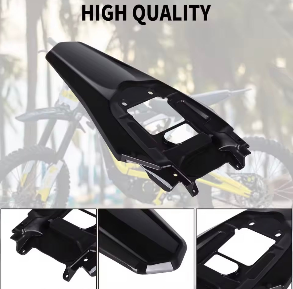 OEM Surron Ultra Bee Rear Fender Dirt Bike Mudguard Plastic